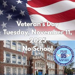 Veteran's Day-No School